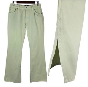 ASOS Light Green Flare & Wide Leg Jeans